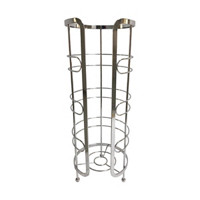 Free Standing Toilet Paper Holder, Silver