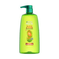 Garnier Fructis Sleek & Shine Smoothing Shampoo for Frizzy Dry Hair, 33.8 fl oz