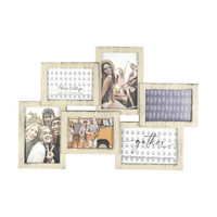6-Photo Collage Frame, Wood