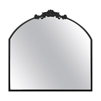 Black Arched Top Mirror