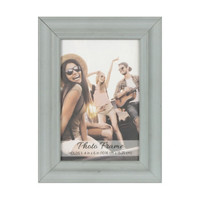 Picture Frame, Aqua, 4 in x 6 in