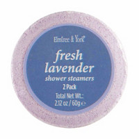 Elmtree & York Fresh Lavender Shower Steamers, 2 Pack
