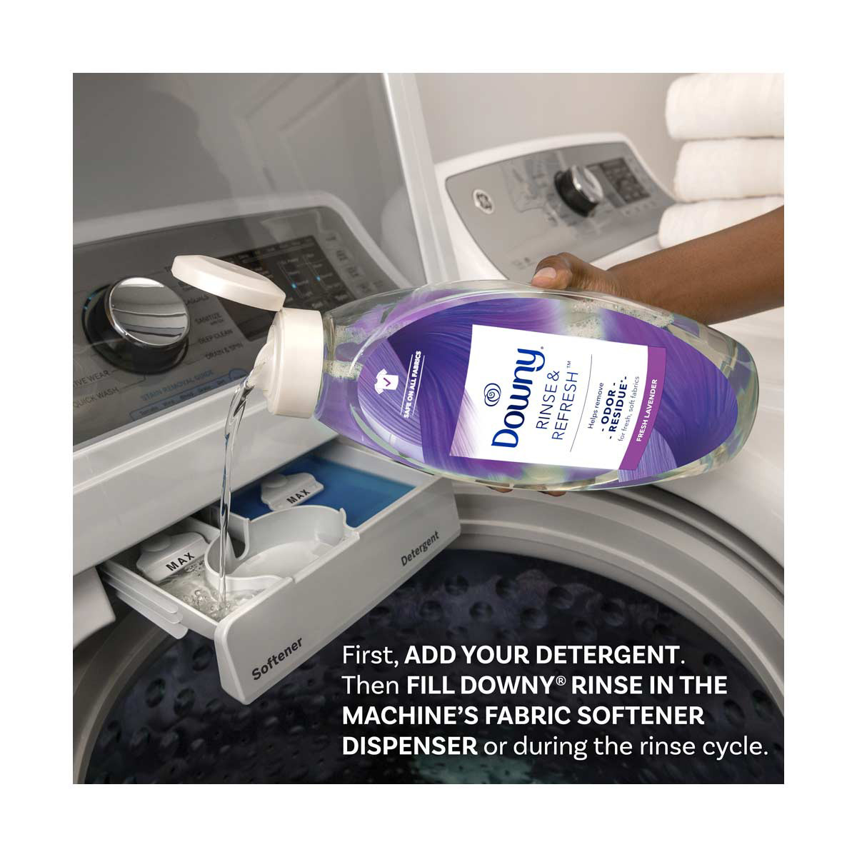  Downy Rinse & Refresh Laundry Odor Remover And Fabric