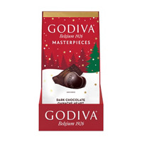 Godiva Masterpiece Christmas Dark Chocolate Hearts