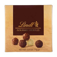 Lindt Gourmet Truffles Gift Box, 2.8 oz