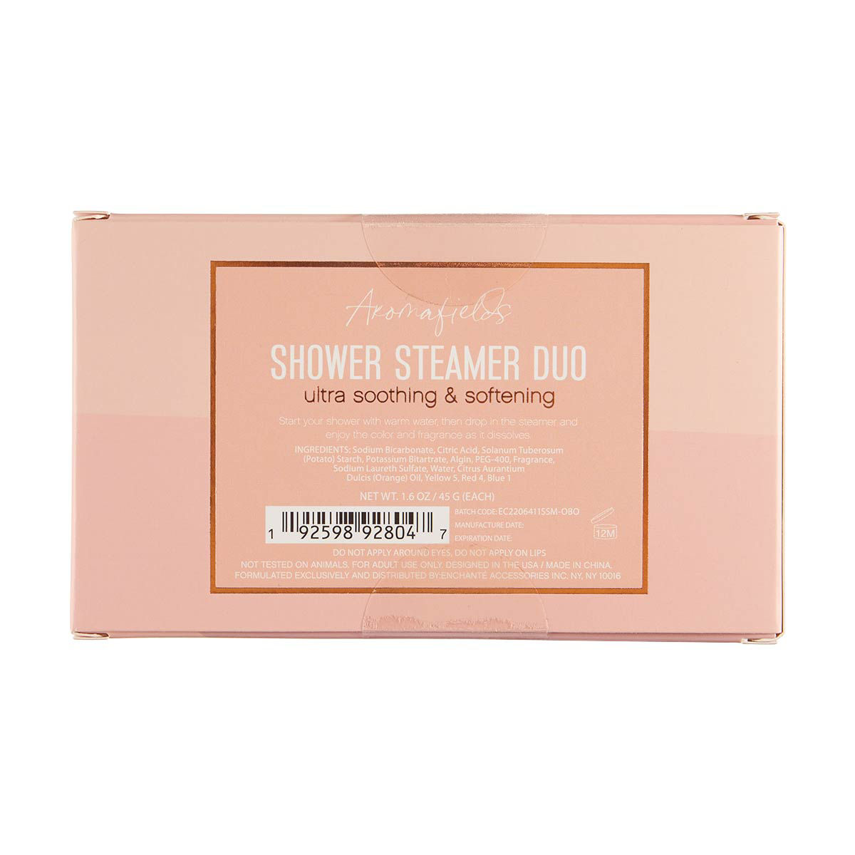 Ornge Blossom Shower Steamer