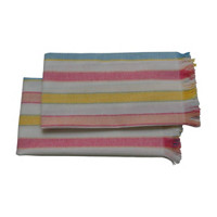 Easter Striped Cotton Napkin, 2 Count