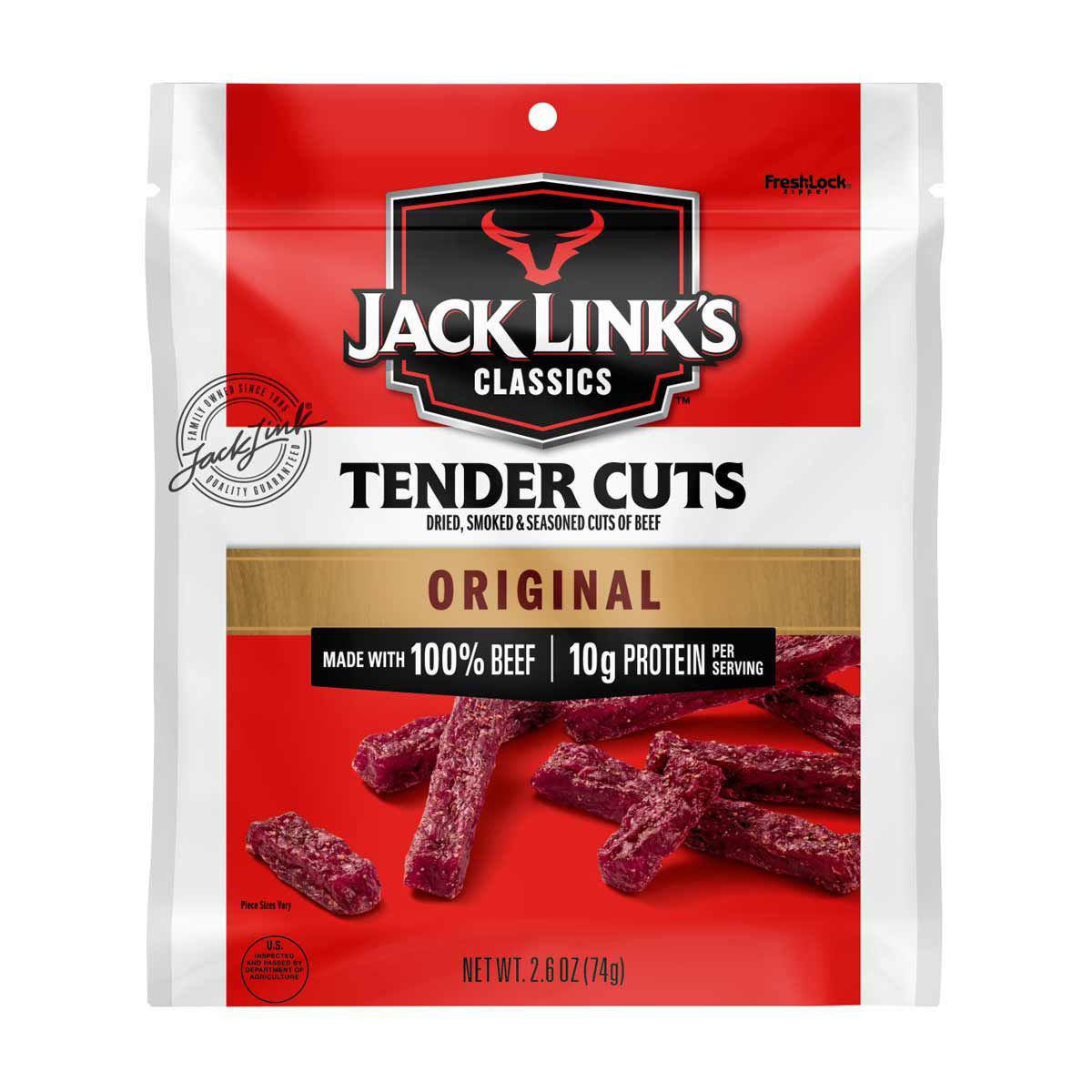 Jack Link&rsquo;s Classics Tender Cuts - Original, 2.6 oz