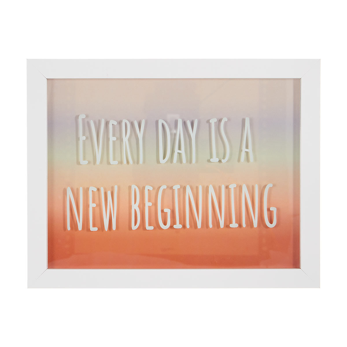 'Every Day Is A New Beginning' Wall Art