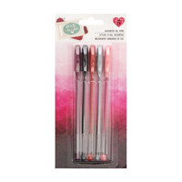 American Crafts Assorted Gel Pens, 5 pc