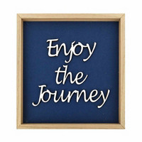 ‘Enjoy The Journey’ Hanging Sign