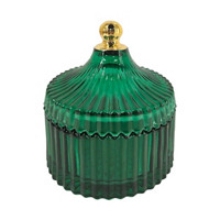 Glass Container, Emerald
