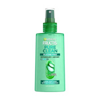 Garnier Fructis Pure Clean Detangler and Air Dry - Vitamin E + Aloe Extract, 5 fl oz