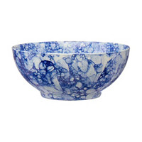 Blue Bubbles Porcelain Serving Bowl, 9 in