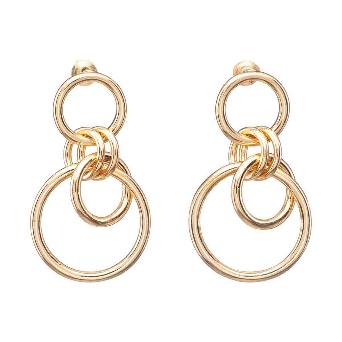 Double Ring Earrings