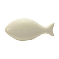White Ceramic Fish