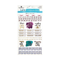 Life Organized Weekly Planning Stickers, 336 Pieces