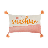 'Hello Sunshine' Decorative Pillow