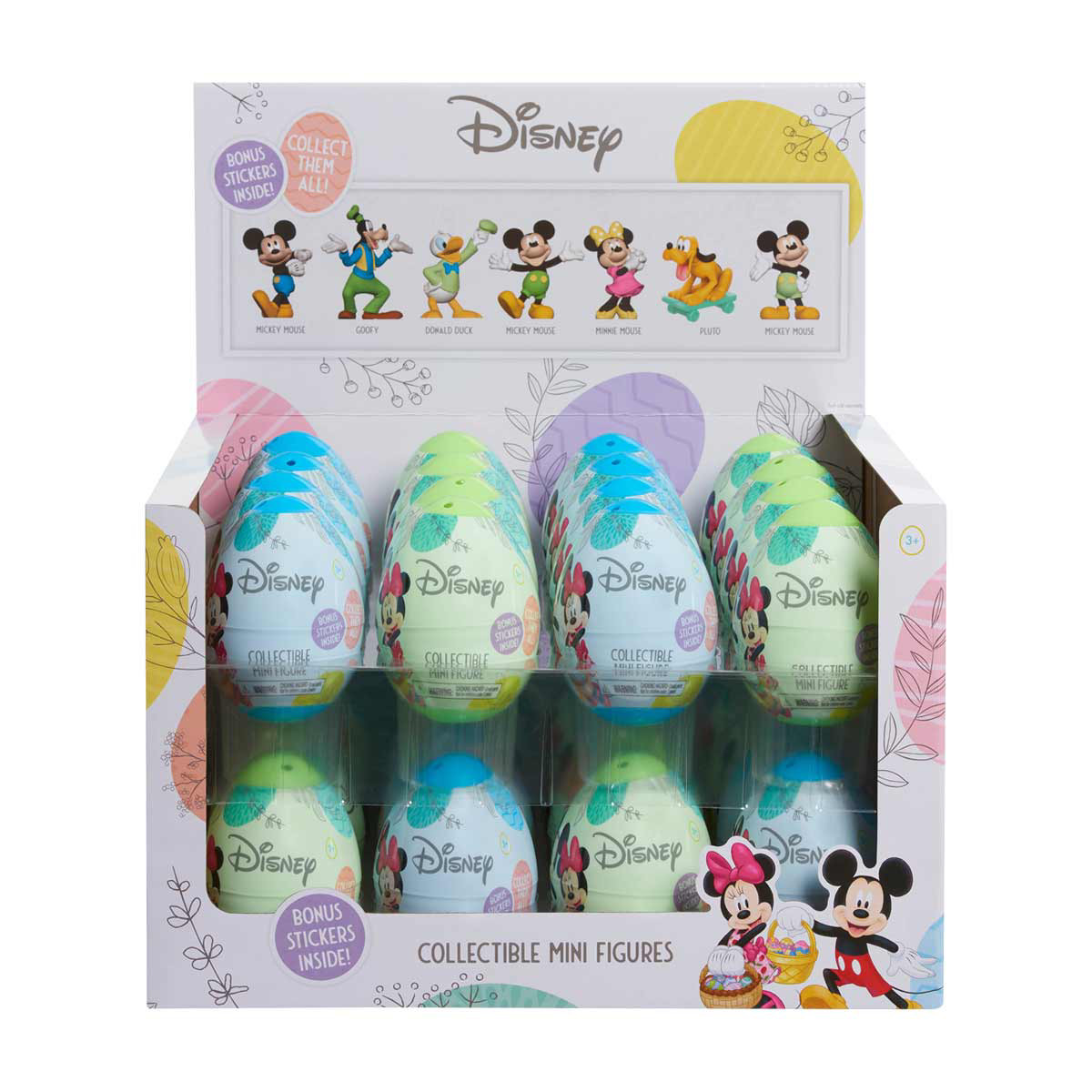 Disney Mickey Mouse Collectible Surprise Figure in Easter Egg