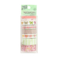 American Crafts Spring Washi Tape, 8 Pack