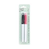 American Crafts Fine Point Pens, 2 Pack