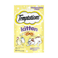 Temptations Chicken and Dairy Flavored Kitten Treats, 3 oz
