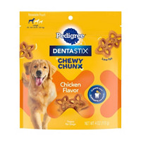 Pedigree DentaStix Chewy Chunx Chicken Flavored Dental Treats,