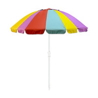 Sunshade Beach Umbrella, Rainbow