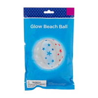 Patriotic Glow Beach Ball