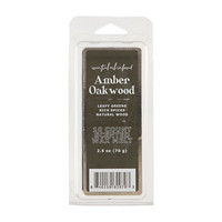 Amber Oakwood Essential Infused Scented Wax Melt, 2.5