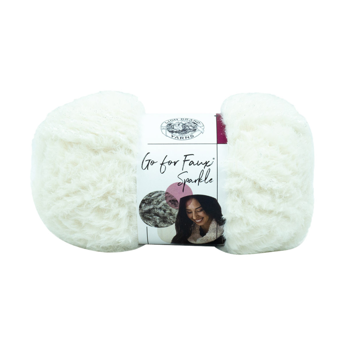 Lion Brand Yarns Polyester Fun Fur Yarn, 1 Each 