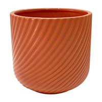 Ceramic Planter, Orange