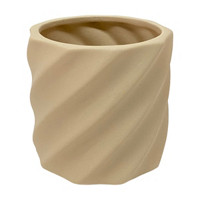 Ceramic Planter, Tan