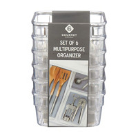 Gourmet Kitchen Multipurpose Organizer, Non-Slip, 6 ct