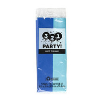 321 Party! Blue Gift Tissue, 7 ct