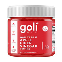 Goli Nutrition Apple Cider Vinegar Gummies Dietary Supplement, 30 ct