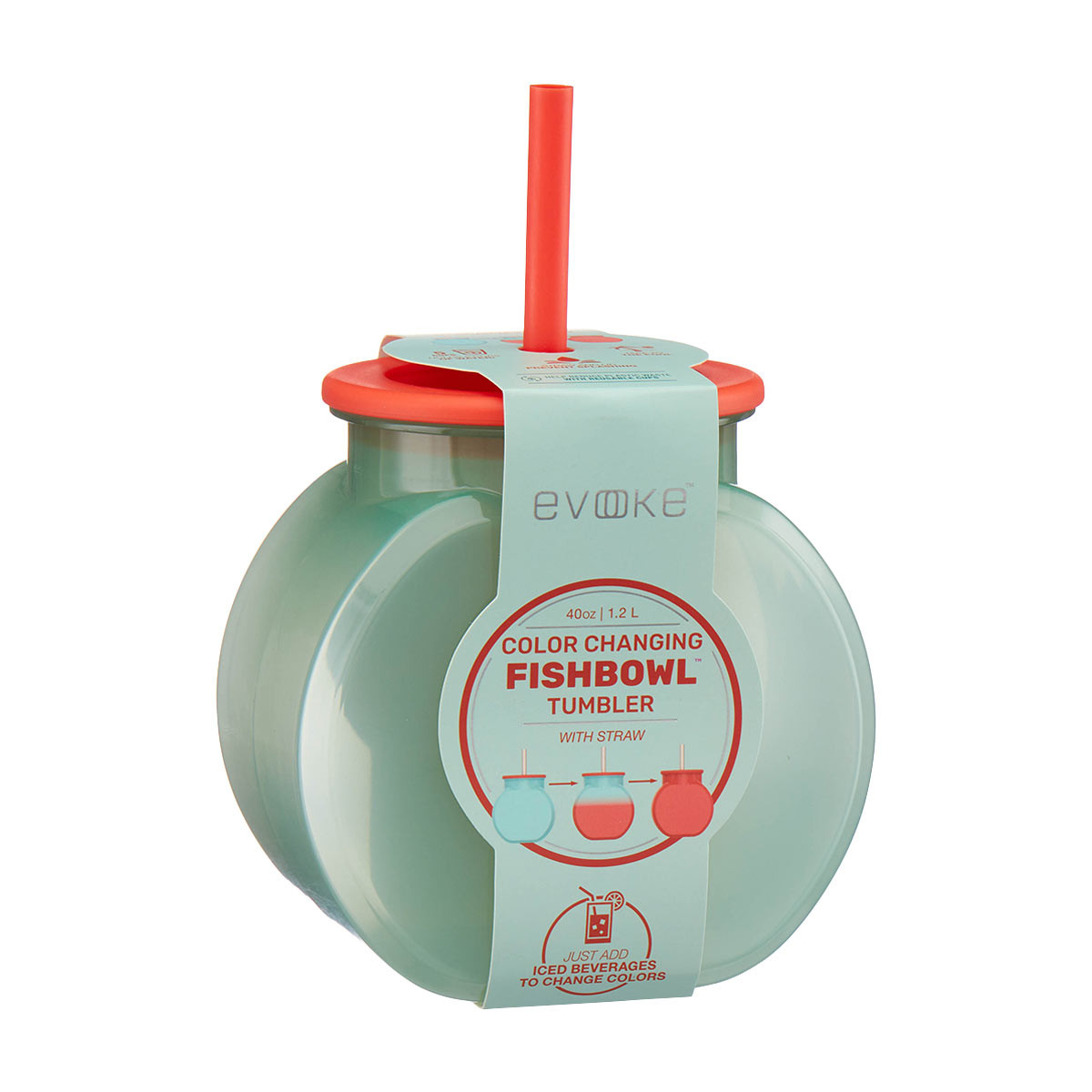 Evoke Color Changing Fish Bowl Mug, 40 oz