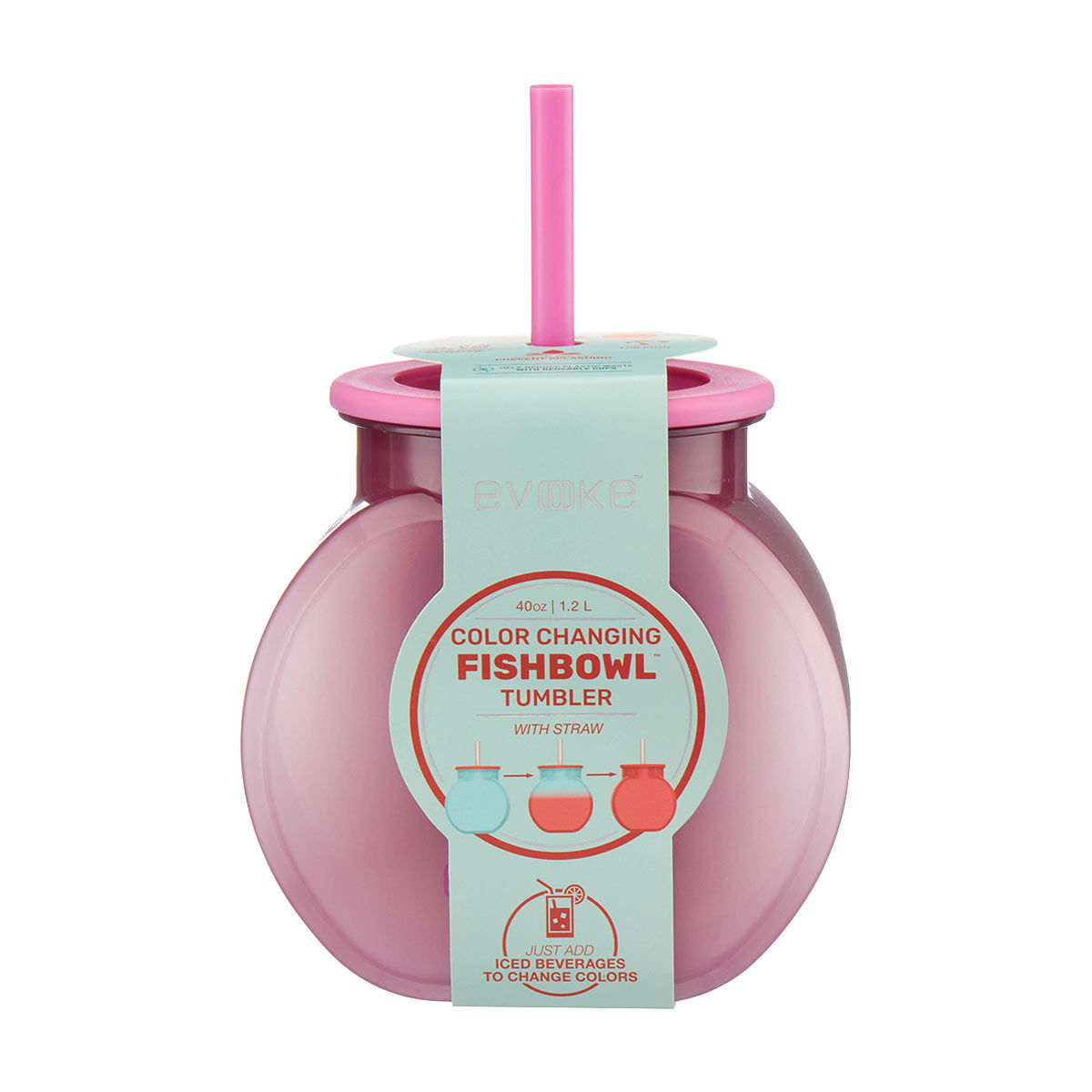 Evoke Color Changing Fish Bowl Mug, 40 oz