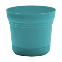 Arianna Planter, 10 in, Teal