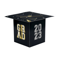 Cap & Tassel Graduation 2023 Card Box, 11 in