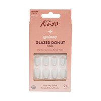 KISS Galaxy One-Step Salon Glazed Donut Nails, 24