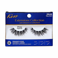 Kiss Extensions Collection Eyelashes, Wispy Hybrid