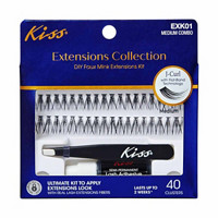 Kiss Extensions Collection DIY Faux Mink Extensions Kit,