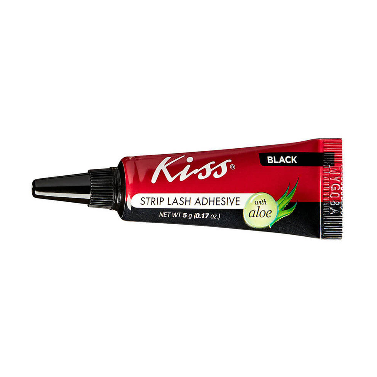 Kiss Strip Lash Adhesive with Aloe, Black, 0.17 oz