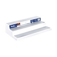 Madesmart Cabinet Expandable Cabinet Shelf, White