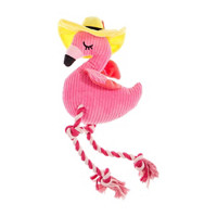 Flamingo Rope Dog Toy, 16 in