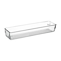 Clear Plastic Bin Narrow Storage