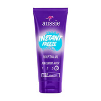 Aussie Instant Freeze Sculpting Gel for Curly Hair, Straight Hair, And Wavy Hair, 7 oz