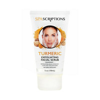Spascriptions Turmeric Exfoliating Facial Scrub, 5 oz