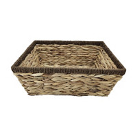 Water Hyacinth Basket, Brown, Extra Small